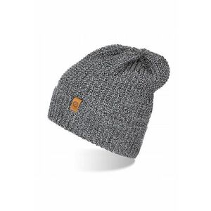 Caciula tip beanie pentru barbati - Brodrene - Acril - 56-60 cm - Gri imagine
