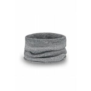 Fular circular - pentru barbati - pentru iarna - 30 x 35 cm - Gri deschis Moulin imagine