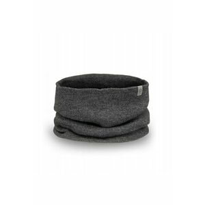 Fular circular - pentru barbati - pentru iarna - 30 x 35 cm - Gri inchis Moulin imagine