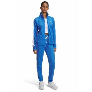 Trening cu fermoar Tricot - Alb/Albastru imagine