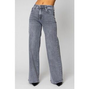 Blugi elastici din denim Grey Anthracite 18415 - Gri imagine