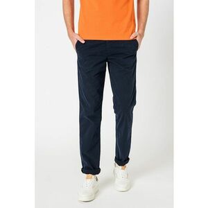 Pantaloni chino cu croiala slim-fit - Bleumarin imagine