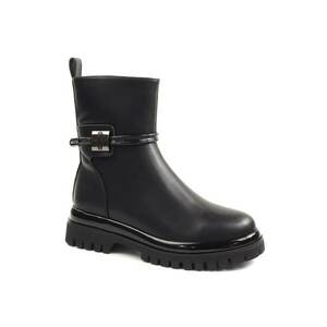 Ghete dama D106 D365 F68 - Negru imagine