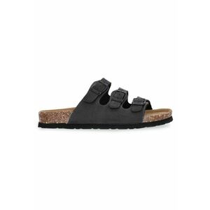 Slapi dama - CR192185 - Piele ecologica - Negru imagine