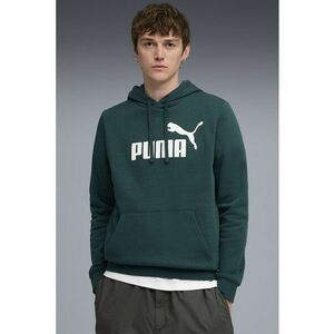 Hanorac cu logo Essentials - Alb/Verde inchis imagine