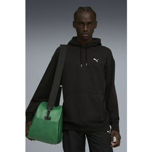Hanorac relaxed-fit cu buzunar kangaroo ESS - Negru imagine