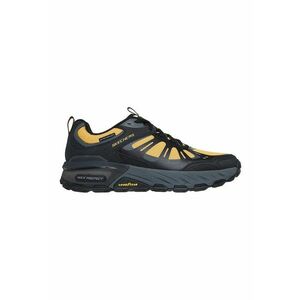 Pantofi cu garnituri din piele pentru trekking Max Protect - Negru/Galben imagine