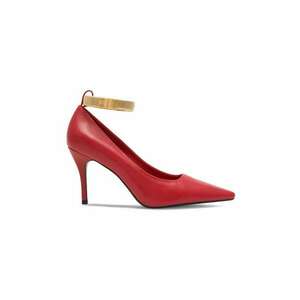 Pantofi dama - 590559 - Piele naturala - Rosu - imagine