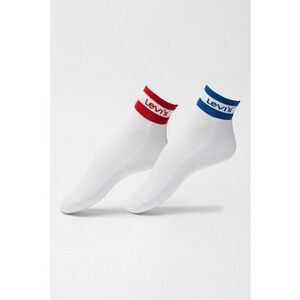 Set de sosete scurte unisex - 2 perechi - Alb optic imagine