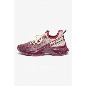 Pantofi sport din material textil cu strasuri Mistica - Violet/Argintiu imagine