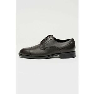 Pantofi Derby de piele Tayil - Maro inchis imagine