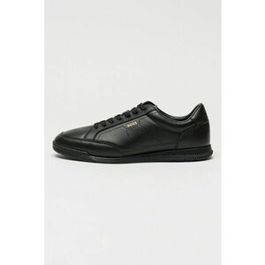 Pantofi sport Nitan low-cut din piele - Negru imagine