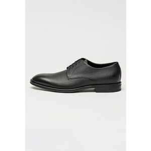 Pantofi Derby de piele Derek - Negru imagine