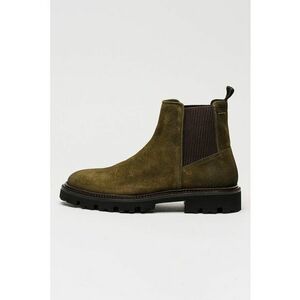 Ghete Chelsea de piele intoarsa Julyo - Verde inchis imagine