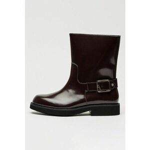 Ghete de piele Eleri - Violet tyrian imagine