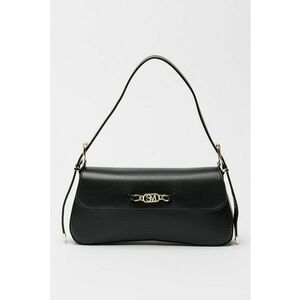 Geanta crossbody de piele ecologica cu bareta ajustabila Balicent - Negru imagine