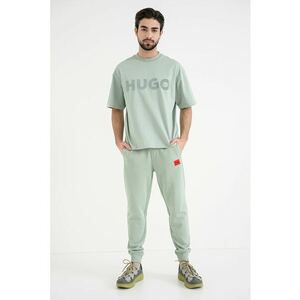 Tricou supradimensionat cu decolteu la baza gatului Dinkee - Verde pal imagine