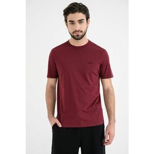 Tricou din bumbac Dero - Visiniu imagine
