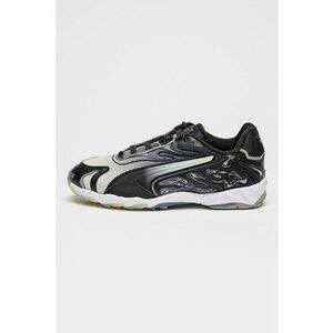 Pantofi sport Inhale RIPNDIP cu strat exterior din piele ecologica - Negru/Argintiu imagine