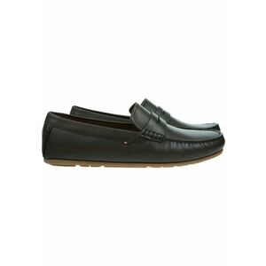 Mocasini barbati - Corporate Hilfiger Leather Driver - Piele naturala - Negru - Negru imagine