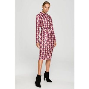 Rochie de dama Cu maneca - Poliester - Elastan - Multicolor3 imagine