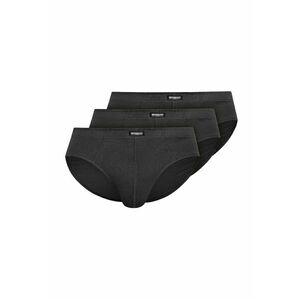 Set 3 perechi de chiloti pentru barbati Briefs - Grafitwfwqd - Gri grafit imagine
