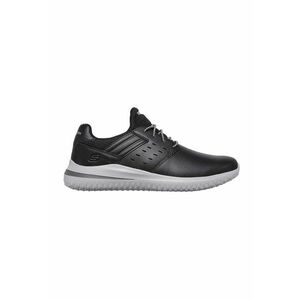 Pantofi sport de piele cu insertii de plasa Delson 3.0-Ezra - Negru imagine