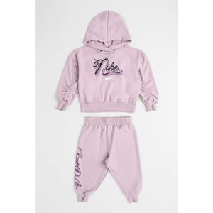 Set de pantaloni si bluza cu model on pointe Swoosh - Lila imagine