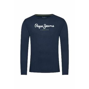 Bluza barbati bumbac - bleumarin imagine