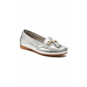 Mocasini dama - 700140 - Piele naturala - Argintiu imagine