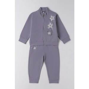 Set de bluza si pantaloni de trening - Albastru prafuit imagine