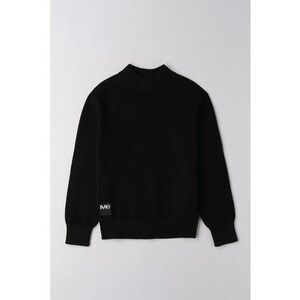 Pulover texturat - Negru imagine