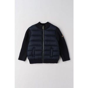 Jacheta cu fermoar si buzunare laterale - Albastru ultramarin imagine
