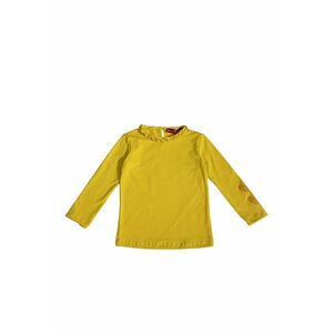 Bluza cu decolteu la baza gatului - Galben sofran imagine