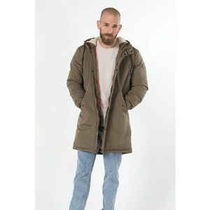 Geaca parka regular fit cu gluga ajustabila - Maro deschis imagine