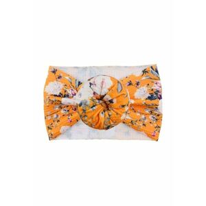 Bentita lata Model 6 AL 18566 cu imprimeu - Fete - Textil - 6-12 luni - Multicolor imagine