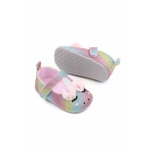 Pantofi Model AL 14988 Unicorn - pentru bebelusi - Textil - Multicolor - Multicolor imagine