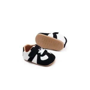 Pantofi sport Model AL 18849 Swak - Pentru bebelusi - Textil - Baieti - Alb cu negru - Alb/Negru imagine