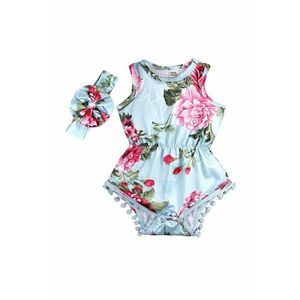 Body Model AL 12502 cu bentita - Bleu - Albastru deschis imagine