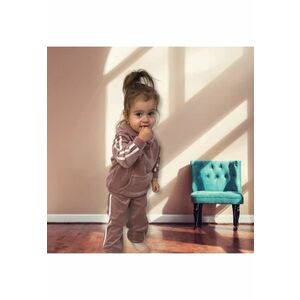 Trening Model AL 12083 din catifea - Roz pudrat - Roz pudrat imagine
