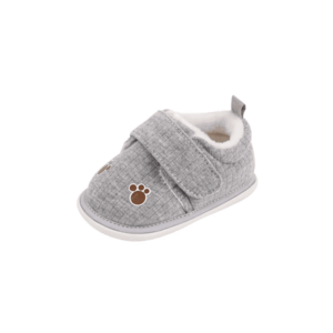 Pantofi Model Labute - Imblaniti - Velcro - Gri imagine