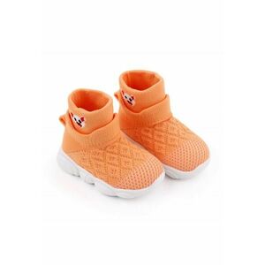 Pantofi Sport Tip Adidas - Model Ursulet - Textil - Portocaliu imagine