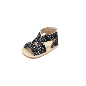 Sandale Cu Bulinute - Textil - Fete - Negru imagine