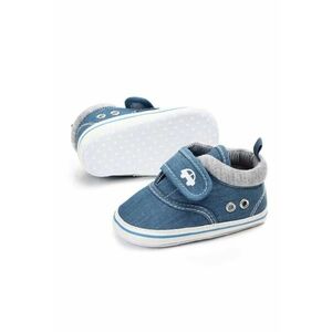 Tenisi pentru bebelusi Model AL 20491 - Textil - Baieti - 3-6 - Denim - 18 - Albastru imagine