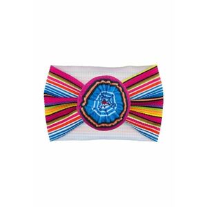 Bentita lata Model 18 AL 18566 cu imprimeu - Fete - Textil - 6-12 luni - Multicolor imagine