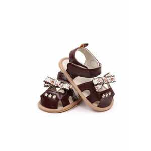 Sandale Model AL cu fundita - Piele ecologica imagine