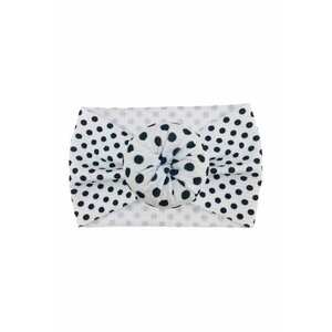 Bentita lata Model 20 AL 18566 cu imprimeu - Fete - Textil - 6-12 luni - Multicolor imagine