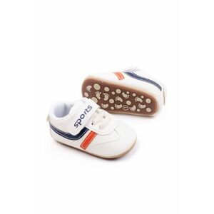 Pantofi sport Model AL 16388 - pentru bebelusi - Piele ecologica - Alb - Alb imagine