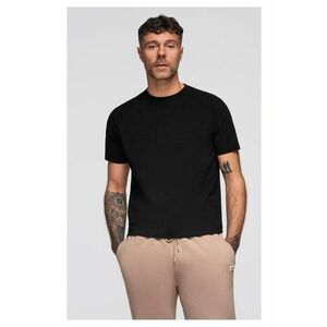 Tricou COMFORT FIT cu maneca raglan OM-TSCT-0240 - Negru imagine