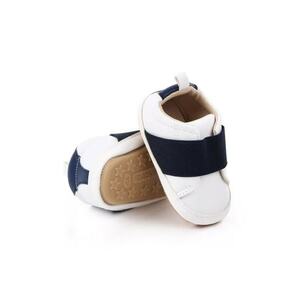 Pantofi Cu Banda Elastica - Casual - Piele ecologica - Baieti - Alb imagine